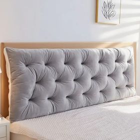 Headboard Pillow  Length 1.5m, 3 colors (Color: light gray)